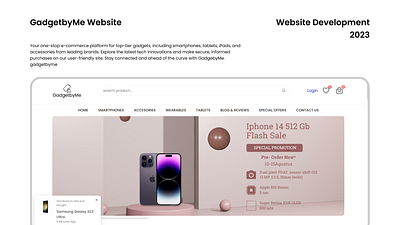 GadgetbyMe technology web design web development