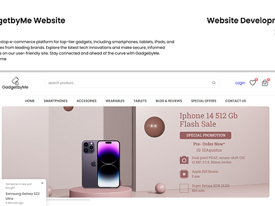 GadgetbyMe technology web design web development