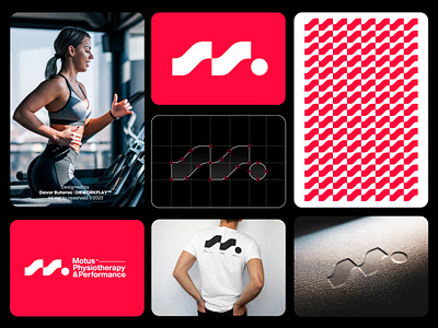 MOTUS Physiotherapy & Performance brand brand design brand designer branding brands davor butorac dbworkplay logo logo abstract logo crypto logo design logo designer logo fitness logo sport logomark logos logotype symbol visual identity