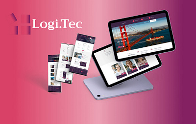 Logi.Tec branding logo ui ux