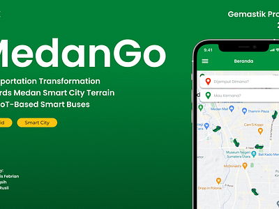MedanGo app design smart city technology ui ux