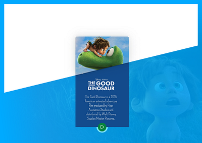 A Redesign Poster of a Hollywood Animation Movie animation design figma graphic design ui ux