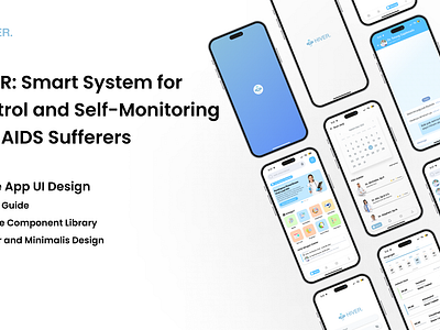 HIVER app design healthy ui ux