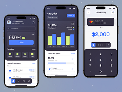 Digital Finance Solution App app app design banking binance crypto currency cypto wallet defi digital banking exploration fintech minimal design mobile app mobile app design mobile banking ui ui ux design user interface ux wallet wallet app