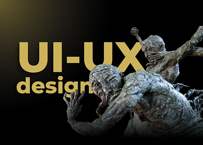 Website for sculptor Victor Mosielev branding figma next react ui ux web design