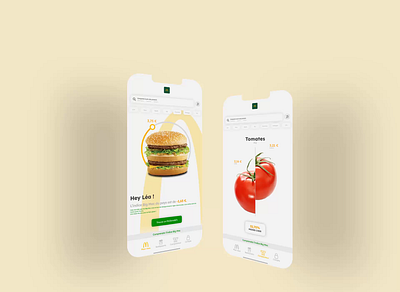 McDonald's travel app animation app app design branding design figma graphic design graphism mcdonalds motion graphics ui ux