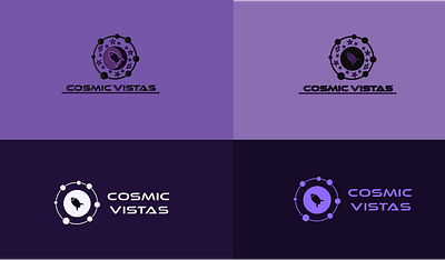 Cosmic Vistas - Graphic Design Brand Identity Brief branding graphic design logo