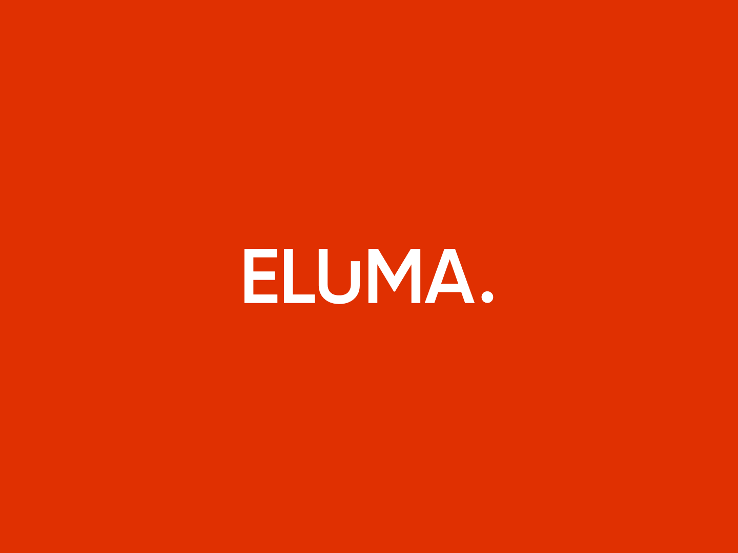 Eluma Logo 3d animation brand branding design graphic design icon iconsets illustration kit logo motion graphics set social ui ui design uidesign uikit uikits uiux