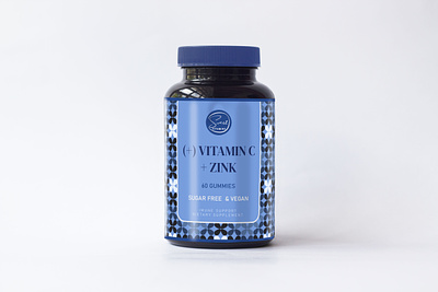 Sweet Vitamins blueberry branding dietary supplement graphic design gummies immune support label design logo packeging supplement vegan vitamin c vitamins zinc