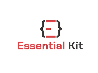 Essential Kit, website logo app asad choudhary brand identity branding icon logo logo design logomark logotype software
