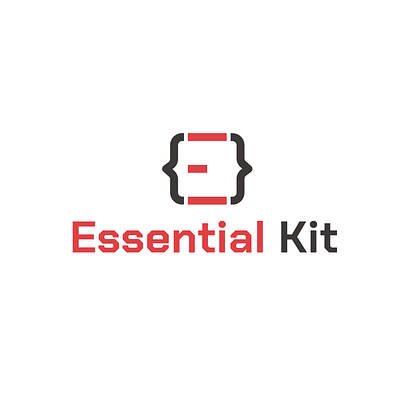 Essential Kit, website logo app asad choudhary brand identity branding icon logo logo design logomark logotype software