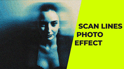 Scan Lines Photo Effect in Adobe Photoshop