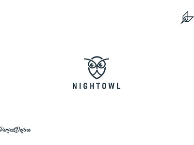 NightOwl minimal logo animal logo bird logo brand identity branding business branding business logo coffee logo design extraordinery logo flat logo food logo freelancer graphic design illustration logo logo for sale premium branding restaurant identity timeless logo ui