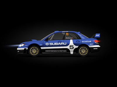 Subaru Rebrand: WRC Livery abstract automotive bold branding car design geometric graphic design icon livery logo minimal motorsports racing rally