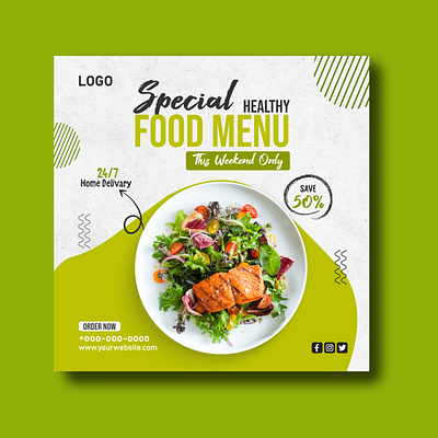 Food and restaurant food menu banner design. banner branding creative design food design food menu food menu design graphic design modern post design poster template social media banner vector