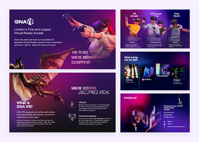 AR/VR startup, pitch deck ar design dragon games london pitchdeck presentation vr