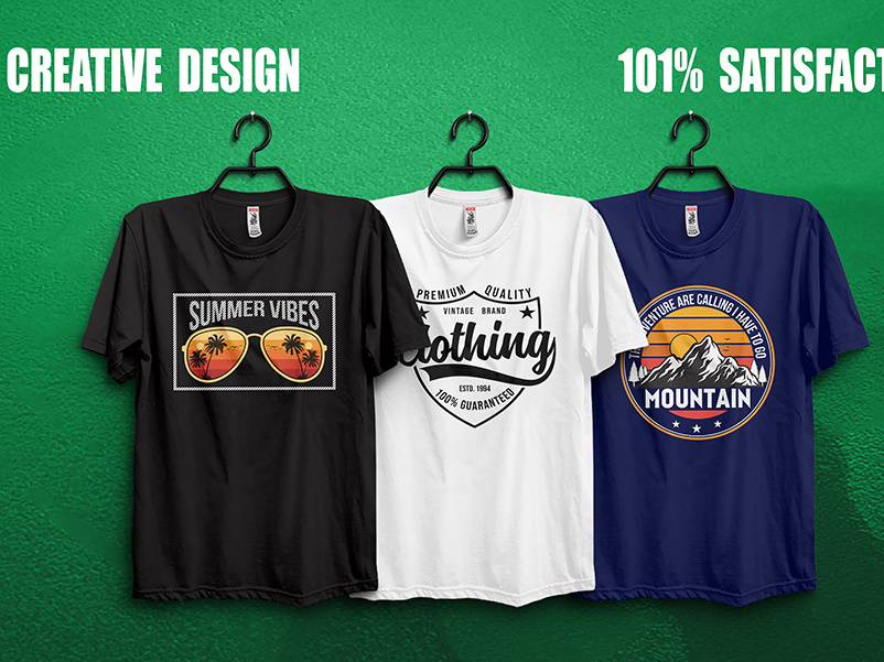 Custom Tshirt Design Services by SAJIB MIA on Dribbble