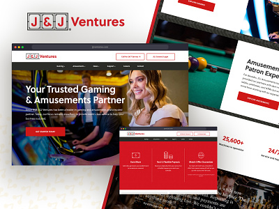 J&J Ventures - New Website Design & Build ux web design