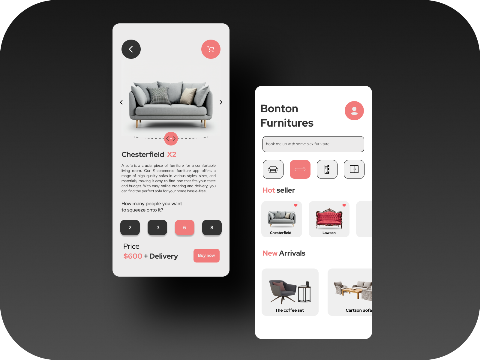 Furniture App Design By Yuvraj Singh On Dribbble   Original 012d75d2557b40bdd76d18ac298f8973 