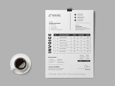 Invoice Template professional