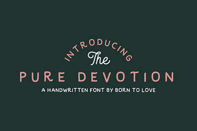 Pure Devotion Typeface Free Download born to love drawn hand made ink letter logo love marker print puredevotion retro retro logo tattoo text textured turnover typeface vintage vintage logo