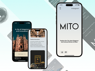 Travel Landing page app branding design desktop dribbble illustration landing landing page milan mobile swiss style tourism travel typography ui ui design ux ux design web web design