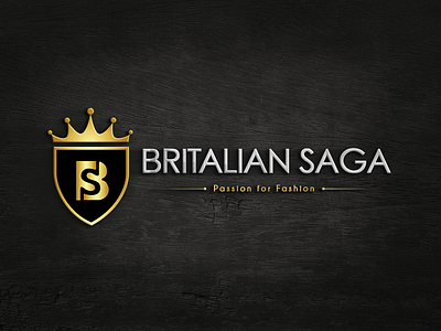 Logo - Britalian Saga 3d branding britalian logo britalian saga logo bs logo dribble logo expert logo fashion logo graphic design logo logo template saga logo