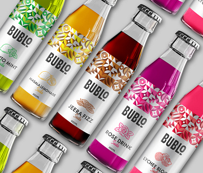 Bublo – Soda Labels branding design emballage graphic design illustration label labels logo packaging soda vector