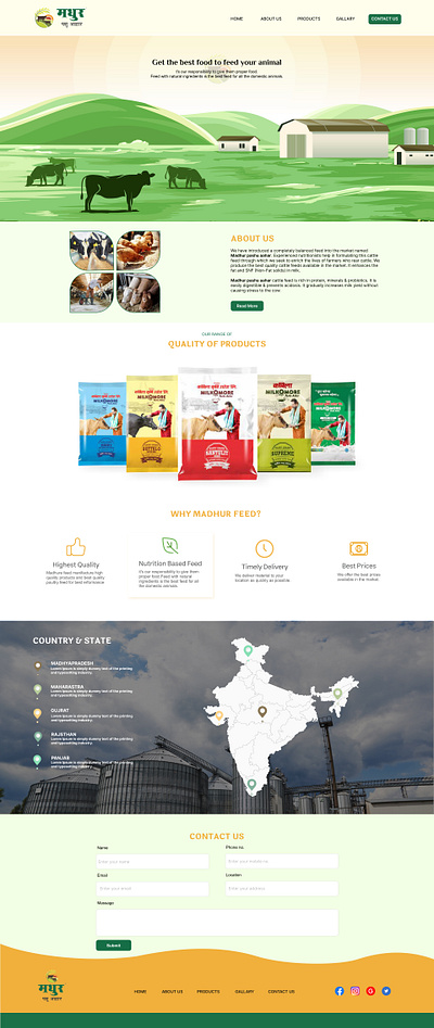 flyer cattle feed home page