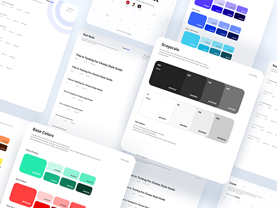 Design System Present 3d bran color palete design design system icon iconset logo logo design style style guide system typography ui uiux ux visual visual design