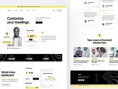 Landing Page Design - Figma figma landing page ui uiux design uiux designer ux