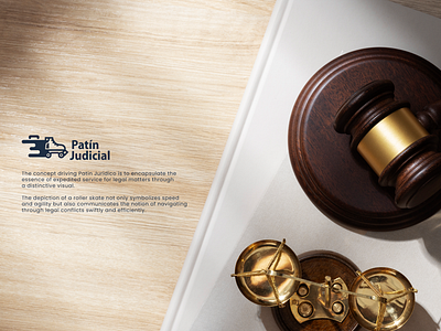 Logo Patín Judicial behance branding design graphic design logo logotype