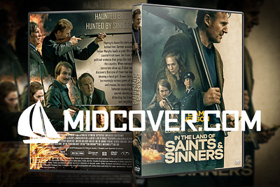 In the Land of Saints and Sinners (2023) DVD Cover design dvd dvdcover dvdcustomcover photoshop