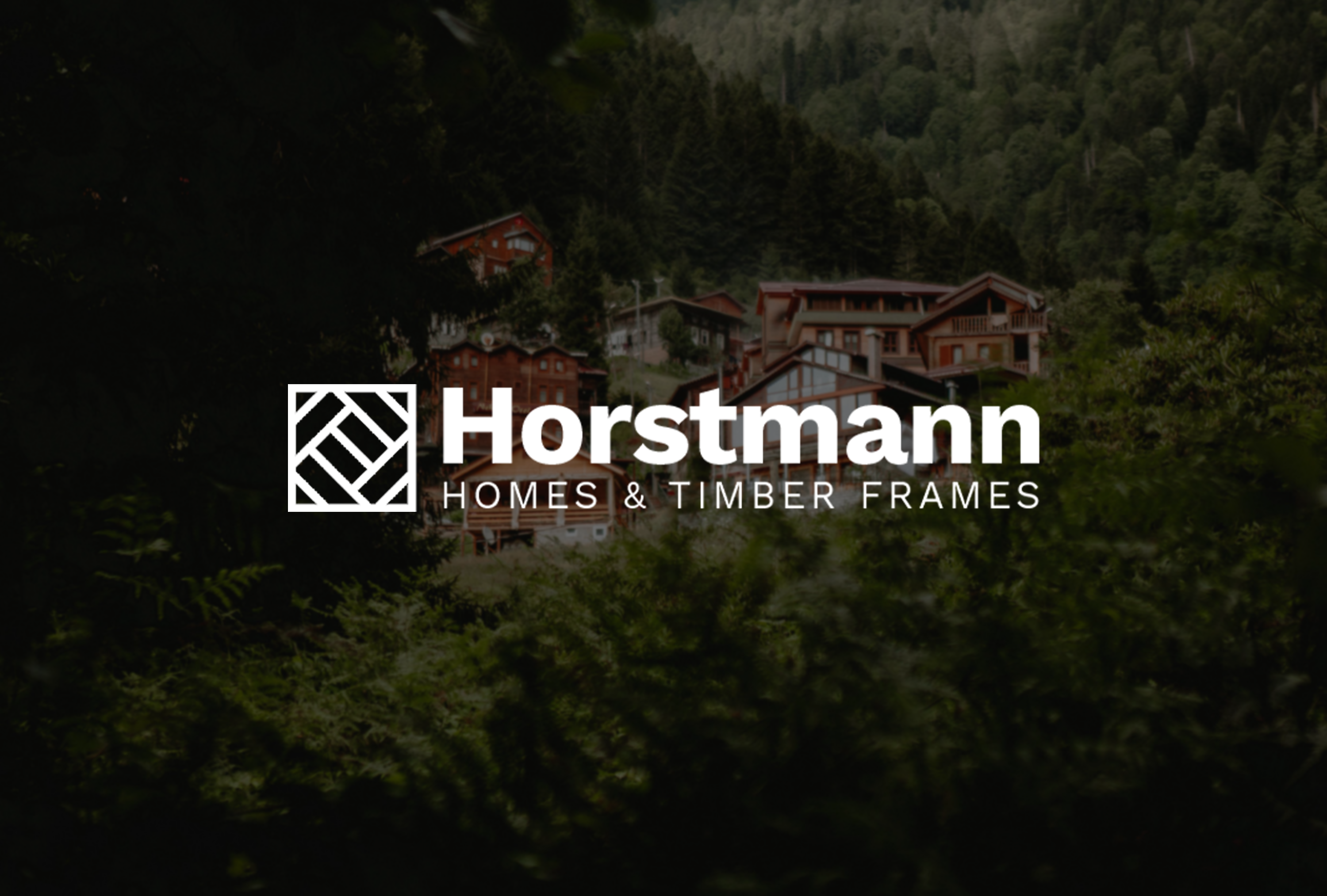 Horstmann | Logo & Website Design homes logo timber ui ux website