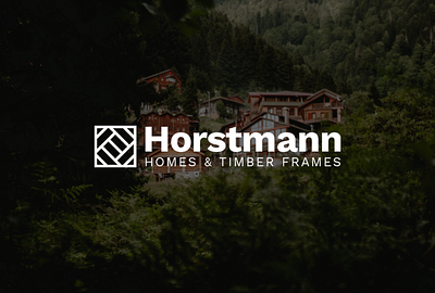Horstmann | Logo & Website Design homes logo timber ui ux website