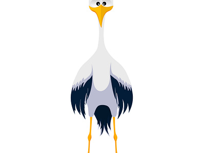 Stork illustration illustration vector