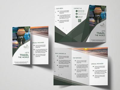 Travelling Company Brochure Design by Tahmina Khatun on Dribbble