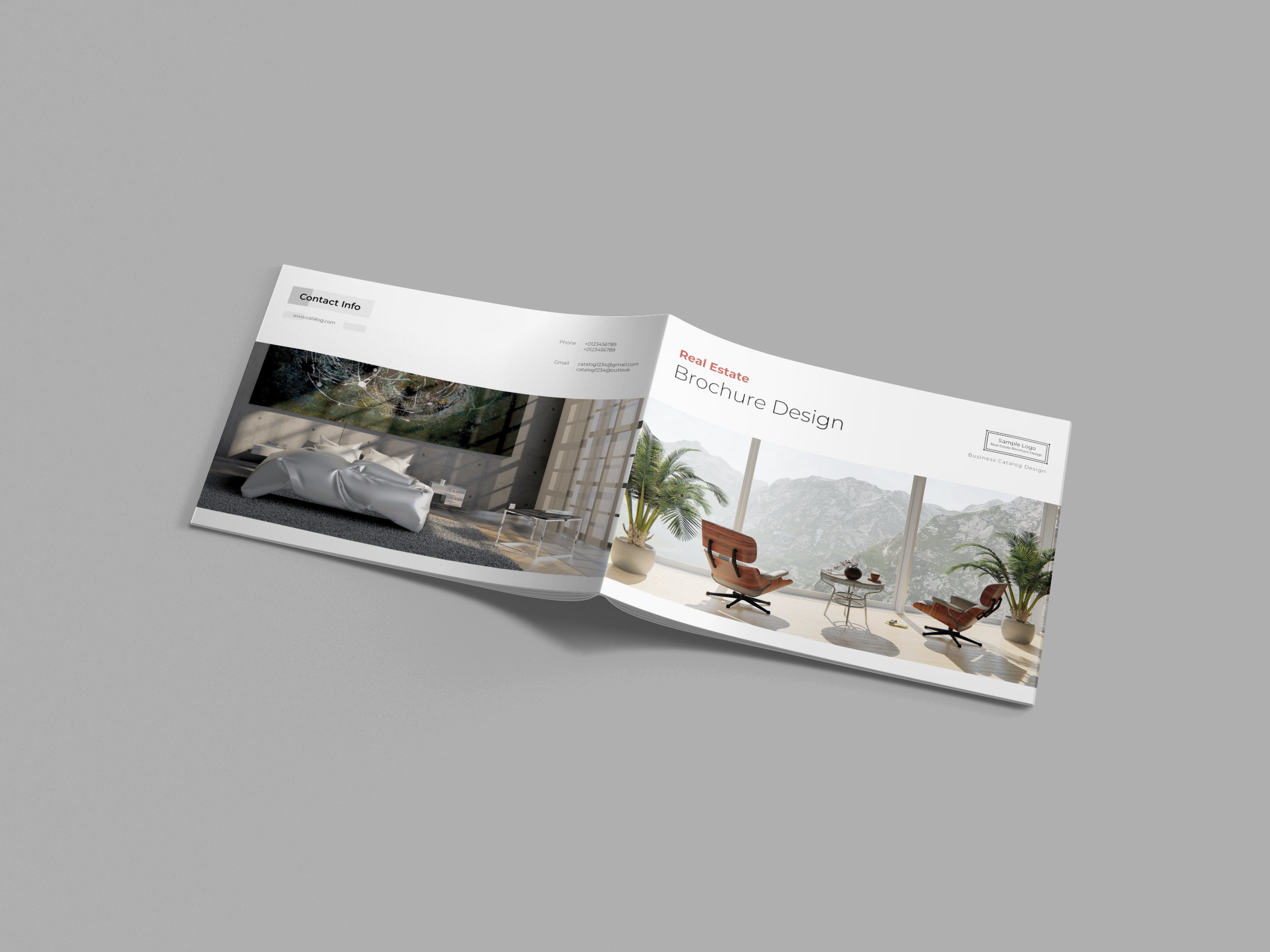 Real Estate Brochure, Product Catalog adobe illustrator adobe indesign adobe photoshop brochure business brochure company brochure graphic design logo white paper design