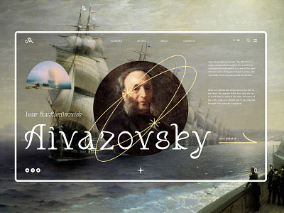Aivazovsky Ivan by Aleksey Kostiuk on Dribbble