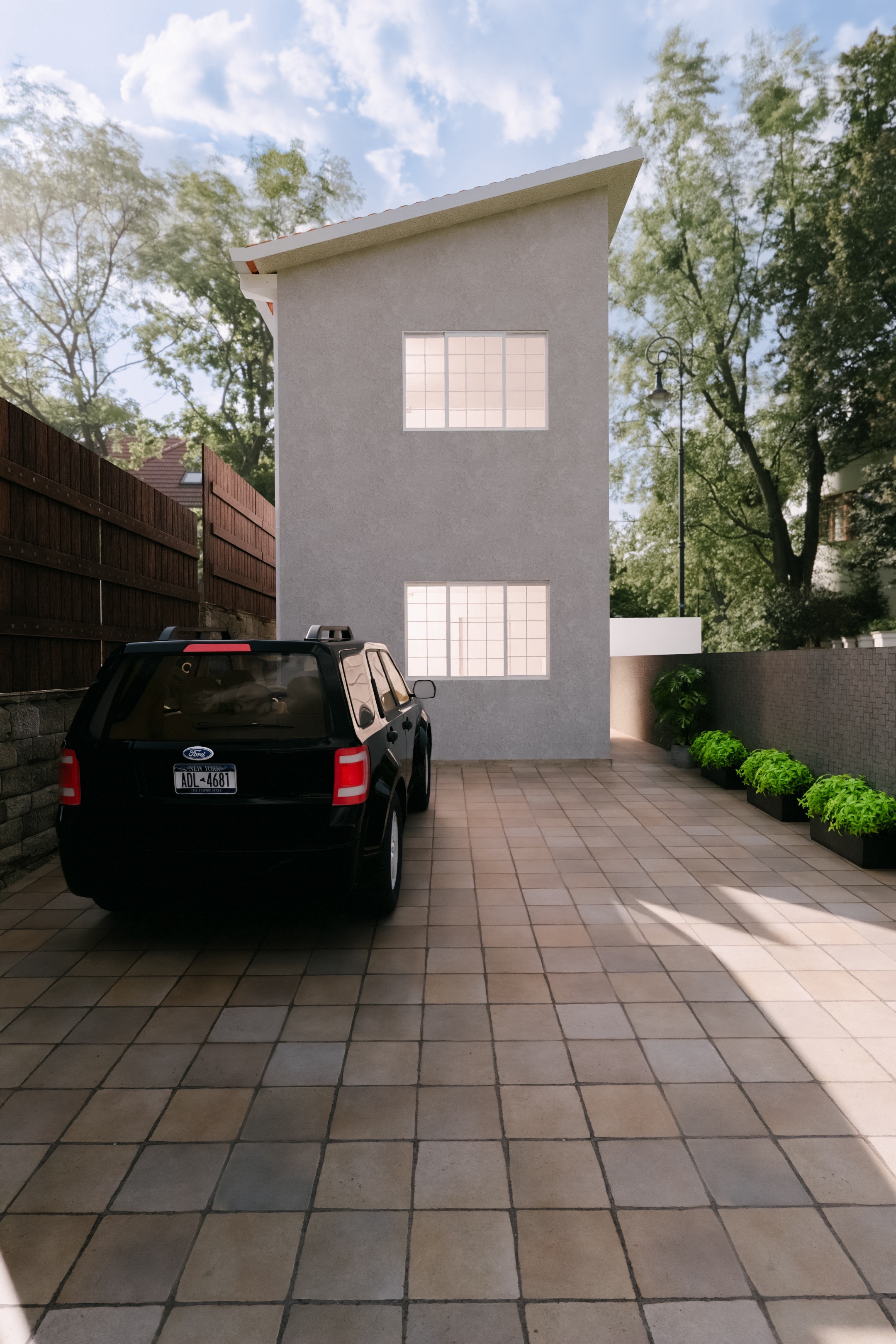 2783 Market St. architectural archviz blender home house render san diego