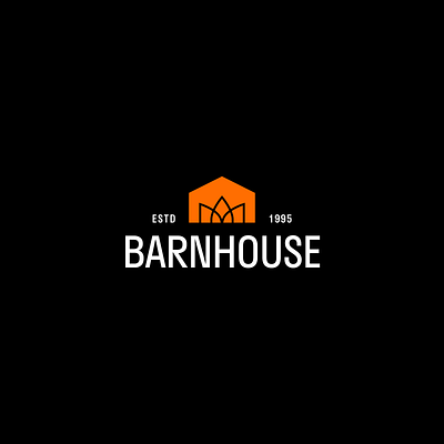 The logo of the barnhouse construction company