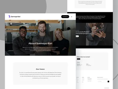 About Us page Concept about about page about product about us page concept design page ui uiux us ux web website