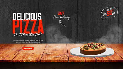 Pizza logo design 3d 3d car logo design design graphic design illustration pizza logo vector