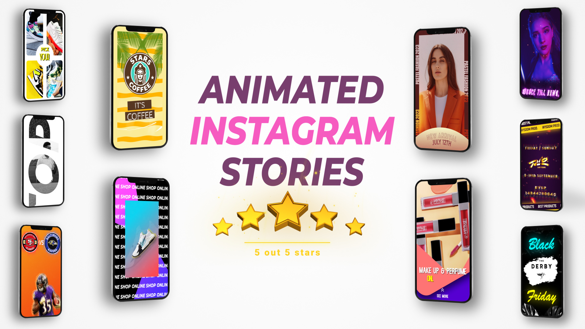 Example of Animated Instagram Stories