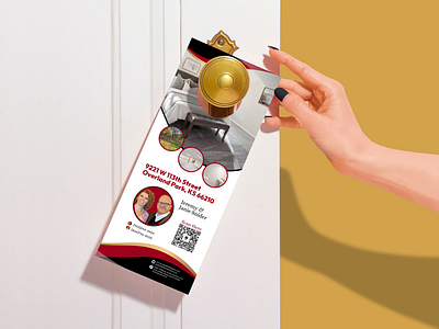 Door Hanger design graphic design illustration