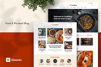 cook blog cook blog web design