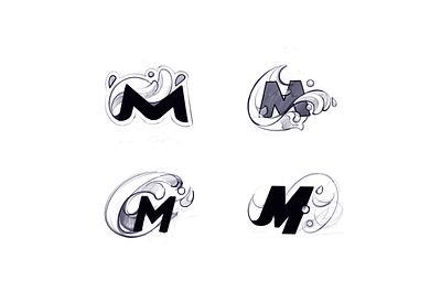 M art branding design graphic design illustration logo typography vector