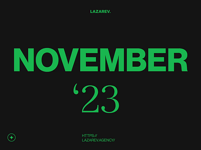 November 2023 Recap | Lazarev. agency animation clean design digital interaction interface motion graphics overview product design showcase summary ui ui kit ux