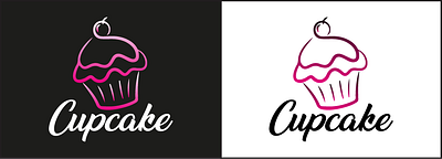 Cupcake branding dailylogo dailylogochallenge dailylogo graphic design logo