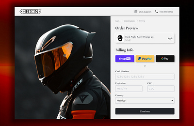 Billing Checkout app biker check out concept design graphic design illustration interface modal modern motorcycle neumorphic shopping cart ui uiux ux visual